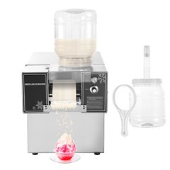 Commercial Snowflake Ice Machine, Snow Cone Machine, Ice Shaver Slush Maker