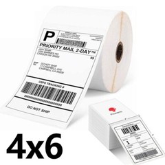 4 x 6 Phomemo Label Thermal Shipping Labels Paper for Zebra/Rollo/Munbyn/Jadens
