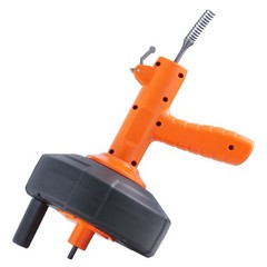 VEVOR 25Ft 1/4″ Plumbing Drain Cleaner Snake Drain Auger Cleaning Clog Remover