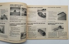 1986 Saskatchewan Implement Buyer’s Guide Brochure Catalog
