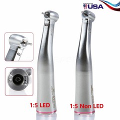 Dental Contra Angle 1:1/1:5 Fiber Optic LED /No-LED Increasing Handpiece