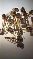 Vintage Transitron JCCAB 2N2907A PNP silicon transistors/Lot of 20/NOS/TO-18