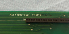 Babcock Display Control PCB Circuit Board Part 1500-5021, VF0140-02