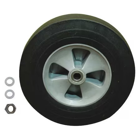 RUBBERMAID COMMERCIAL FG1013L10000 Wheel, For Use With 5M640