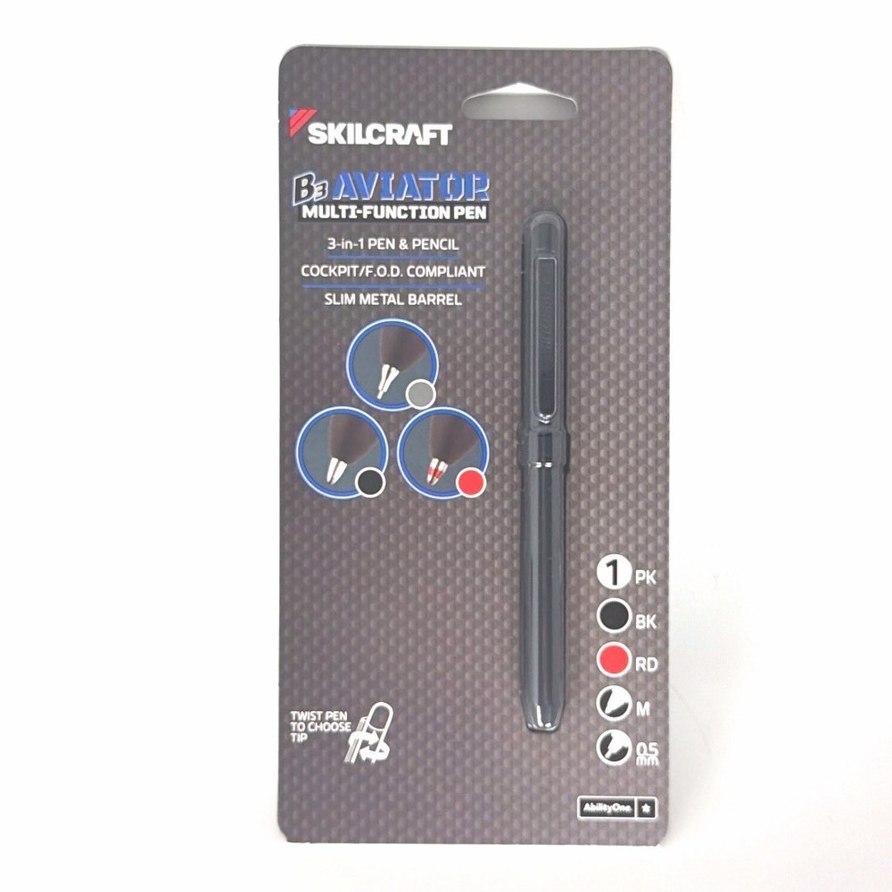 SKILCRAFT B3 Aviator Multi-function Pen (7520-01-564-9906)