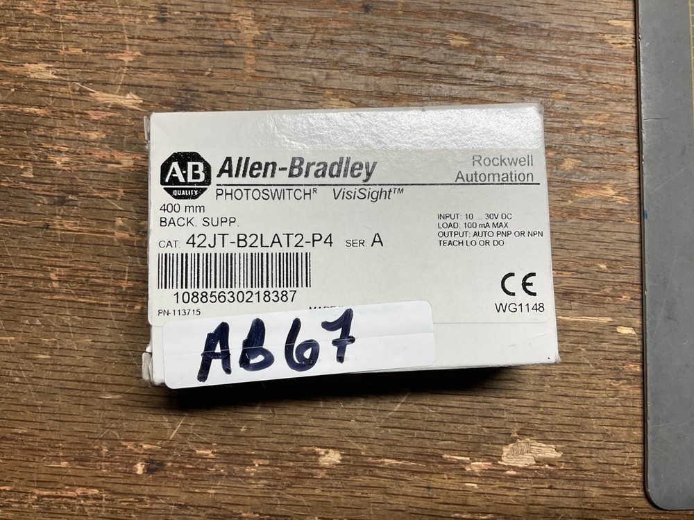 NEW ALLEN BRADLEY 42JTB2LAT2P4 42JT-B2LAT2-P4 from Wisconsin