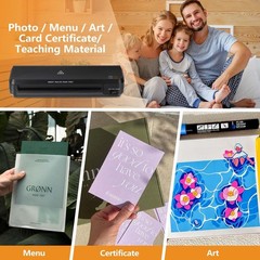 A4 Laminating Machine Hot Cold Laminator 2 Roller Fast Warm Up for Home Office