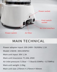 Woodpecker Dental AP-A Subgingival Air Polisher & Ultrasonic Scaler 2 Handpiece