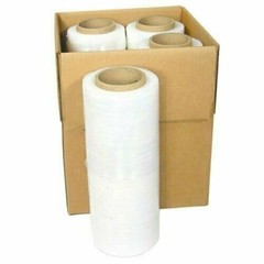 12″ x 1500FT 80 Gauge Pallet Wrap Stretch Film Shrink Hand Wrap 1500′ 8 Rolls