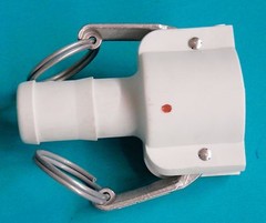 PT Coupling 1 1/4 Cam Lock Fitting Polypropylene NC12-C Fitting Hose Poly