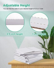 25 Pack Vinyl Record Shipping Boxes LP Mailers 12.5×12.5×1 Inch Album Paper Box
