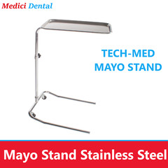 DUKAL TECH-MED MAYO STAND Mayo Stand, Mobile Base, (5) Casters, 12.5″ x 19″ Tray
