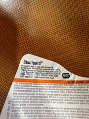 MSA Skullgard Full Brim Hard Hat, Pinlock Suspension, Nat. Tan, Cosmetic Damage