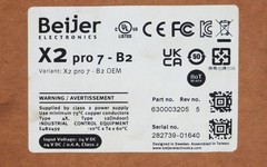 NOS BEIJER ELE MODEL X2 PRO7-B2 OEM HMI TOUCH ENGINE ROOM PANEL 630003205 REV.5