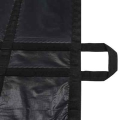 Meditac Emergency Carry Litter Foldable Water Resistant Stretcher – Black