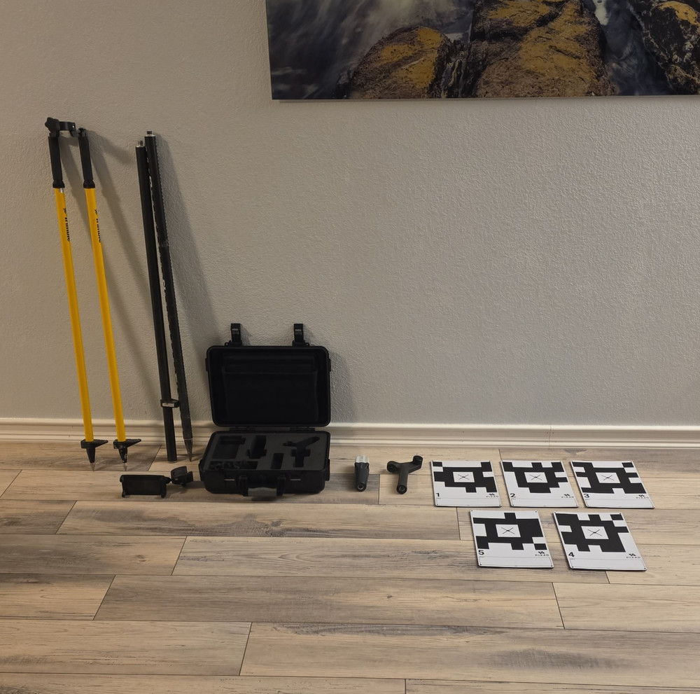 Emlid Reach RX GNSS Survey Kit w/ 3D Scanning Handle & Targets
