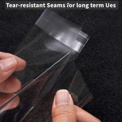 200ct Clear Resealable Cello Bags 3.5×5.5 Inch 1.4 Mil OPP For Treats Gifts Bake