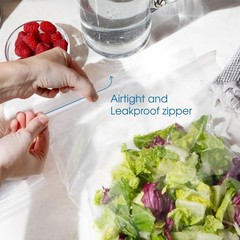 1000 Pack 4×6 Clear Ziplock Poly Bags – Resealable 2 Mil