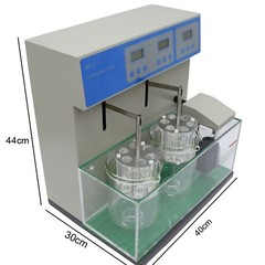 Double Cups Tablet Disintegration Tester Lab Disintegration Time Limit Tester
