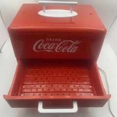 Coca-Cola Nostalgia Hot Dog Steamer – Retro Red Design, 20 Hot Dogs, 6 Buns