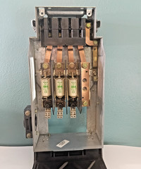 Canalis KS 125A Fused Busway Tap-Off Box NH00 3P 660V Used France