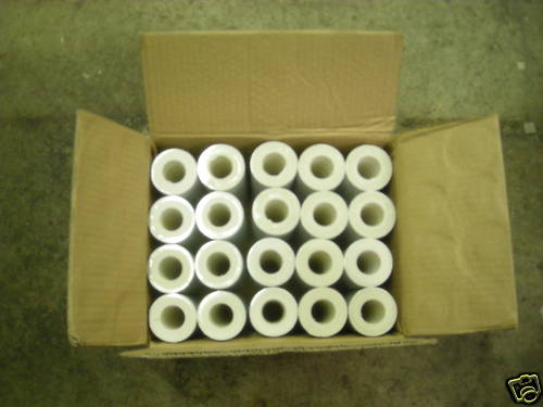 1 Case of White Labels for Motex 5500 , 200 Rolls