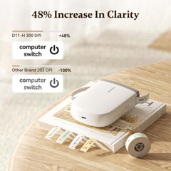 Label Maker Machine with Tape NIIMBOT Label Maker D11-H Portable Bluetooth