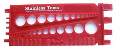 Versatile Nut and Bolt Thread Gauge – Measures Metric and Fractional Sizes