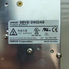 Omron S8VS-24024B Power Supply Input AC100-240V 3.8A Output 24VDC 10A *USED