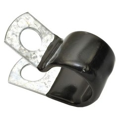 Manufacturer Varies Cable Clamp, Steel, 3/16 in Bundle Dia., Black, 50 PK