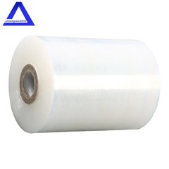 4PCS Clear Stretch Wrap Film 5″ × 1000ft Roll with Handle, 80 Gauge Thick