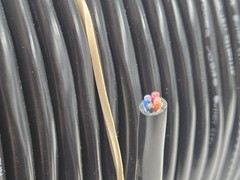 Windy City 18 AWG 4 Conductor Non-Shielded Non-Plenum Quad Rated Black Jacket