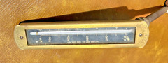 Vintage Steam Boiler Thermometer Gotham Industrial