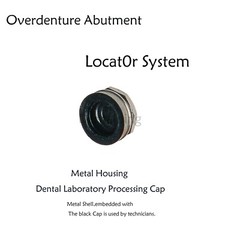 US Dental Attachment connection Locator Abutment & Male Cap For Hiossen Implants