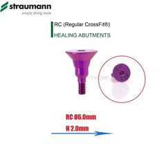 USA Stock! Straumann Healing Abutments & Caps NC/RC Cover Screws Ø3.6-6.5mm BLT