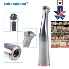 LED SANDENT Electric Handpiece 1:5 Contra Angle Fiber Optic High Speed