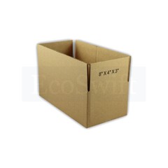 30 8x4x3 EcoSwift Cardboard Packing Moving Shipping Boxes Corrugated Box Cartons