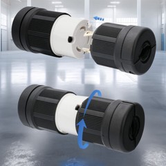 30Amp 125/250V Male Female Twist Lock 4 Wire Plug Nema L14-30 Receptacle New