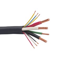2/3 with #6 Ground + 18/9 TC-ER-JP 26KW Generator Cable Black (115 Amp) 600V