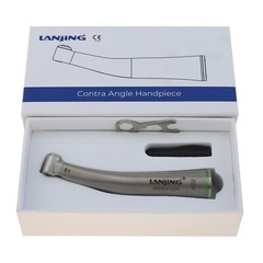 LANJING Endo Handpiece 8:1 Contra Angle Dental Endodontic Push Button Mini Head