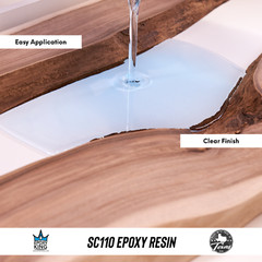 EPOXY RESIN 3 GALLON KIT * CLEAR * UV RESISTANT * LAMINATING * FIBERGLASS * BOAT