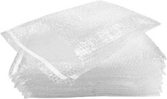 250-3×5 Bubble Out Pouches Bags Wrap Cushioning Self Seal Clear 3″ x 5″
