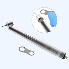 Dental Surgical 45 Degree High Speed Handpiece Push Button Single Spray 4 Holes