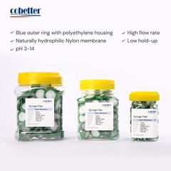 Filter Nylon, 0.22μm 13mm, Hydrophilic, Non-sterile, PK of 100