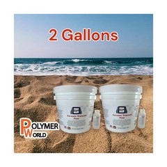2 Gallons Ceramic Transom Pour for Transom Repairs, Docks, Power Boats, Corin…