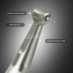 AZDENT Dental 1:1 Direct Drive Slow Speed Contra Angle Handpiece Push Button