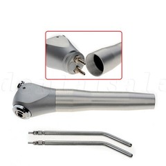 Dental Air Water Syringe Triple 3-Way Spray 2 Nozzle Tips Handpiece Autoclavable