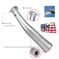 NSK Style Dental 1:1 No-LED /1:5 LED Contra Angle Low Speed Handpiece FG1.6mm RA
