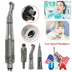 Dental Slow Speed Contra Angle Straight Handpiece Air Motor 2H/4H Micromotor imv