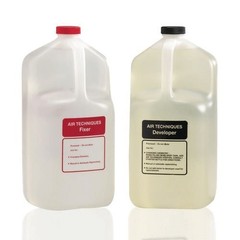 Air Techniques 40270 AT-2000 Pre-Mixed Developer & Fixer Set 2 Gallons 2×2 Case